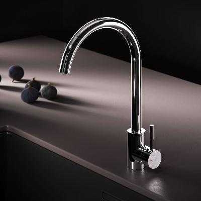 Смеситель для кухни AM.PM X-Joy S F85B07100 высокий, хром