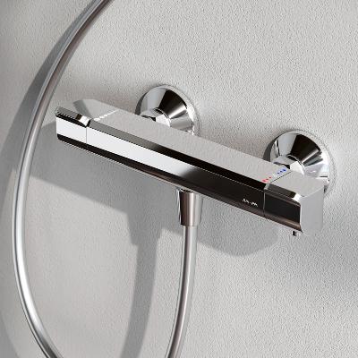Смеситель для душа AM.PM Flash F9H40000 термостат, хром