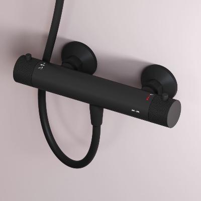 Смеситель для душа AM.PM Libre F6040022 термостат, черный