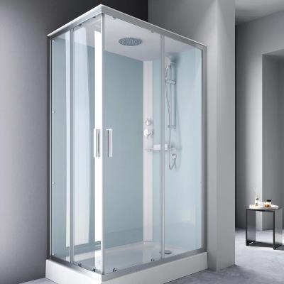 Душевая кабина 120x80 AM.PM Gem W90C-404-12080MT профиль серебристый, низкий поддон