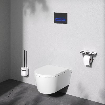 Унитаз подвесной 49 AM.PM Stern C7L1700LMSC с сиденьем микролифт, белый