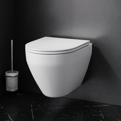 Подвесной унитаз AM.PM Spirit 2.0 C701700WH безободковый