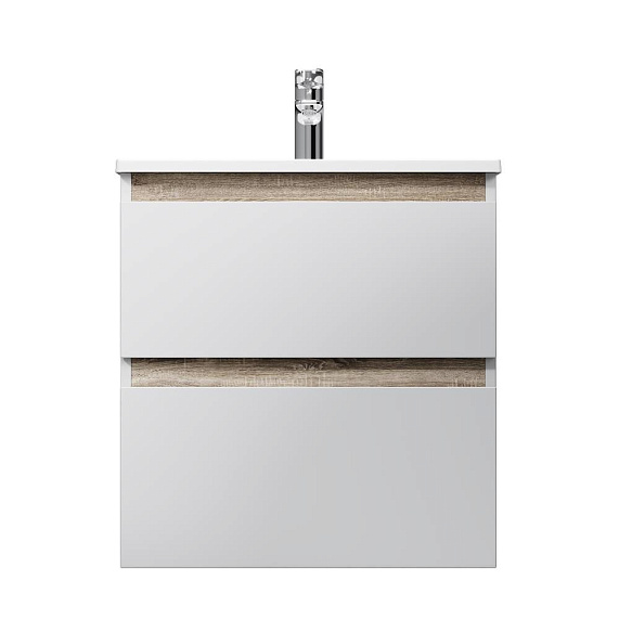 Тумба с раковиной 60 AM.PM X-Joy M85AFHX0602WG подвесная белый глянец-6