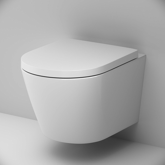 Унитаз подвесной AM.PM X-Joy C851900SC безободковый с сиденьем микролифт, белый-3