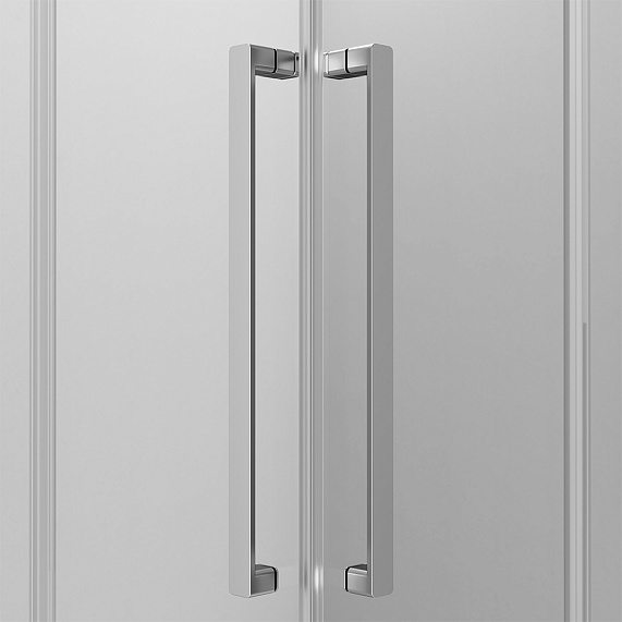 Душевое ограждение без поддона 90x90 AM.PM Func W84G-403-9090-MT профиль серебристый-5