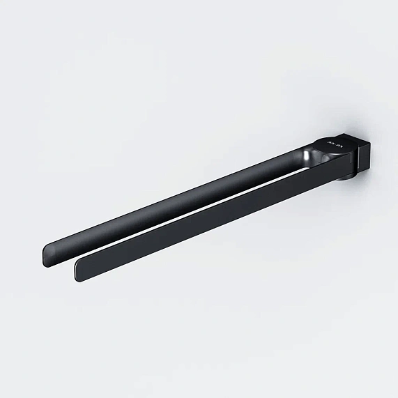 Вешалка для полотенец AM.PM Inspire 2.0 A50A32622 поворотная двойная черная