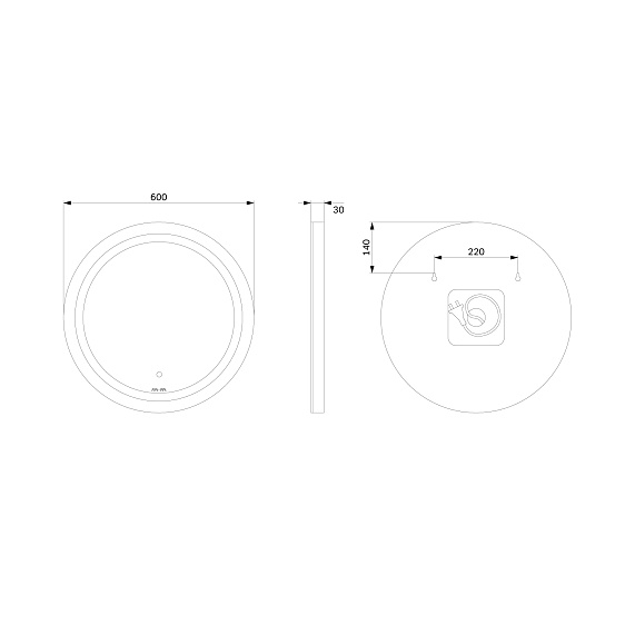 Мебель для ванной 60 AM.PM X-Joy напольная, белый глянец-6