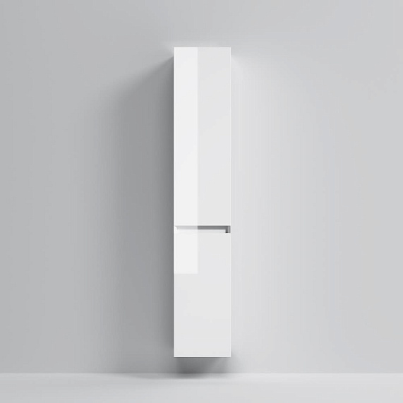 Шкаф-пенал для ванной 30 AM.PM Above M9XCHR0352WG навесной правый белый глянцевый-2