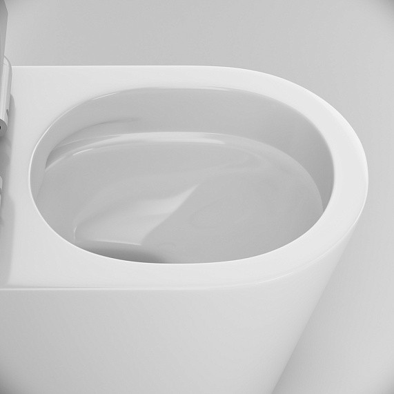 Унитаз подвесной AM.PM Sunny C85C1701SC безободковый с сиденьем микролифт-1