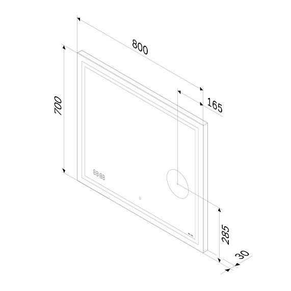 Мебель для ванной 75 AM.PM Gem напольная, белый глянец напольная-8