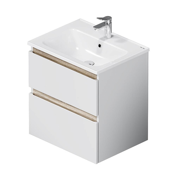 Тумба с раковиной 60 AM.PM X-Joy M85AFHX0602WG подвесная белый глянец-5