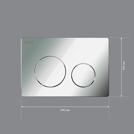 Клавиша смыва для инсталляции AM.PM PrimeFit I090151 механическая хром-4