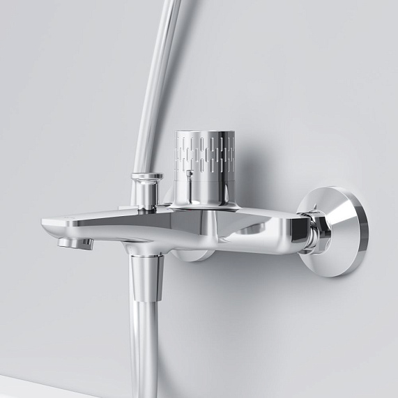 Смеситель для ванны и душа AM.PM Gem F90A10400 с индикацией температуры, хром-4