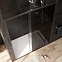 Душевая перегородка с дверью 150x195 AM.PM Gem W90G-150-1-195BG тонированное стекло, профиль черный матовый