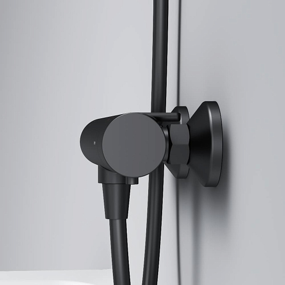 Смеситель для душа AM.PM X-Joy F85A40022 термостат, черный-2