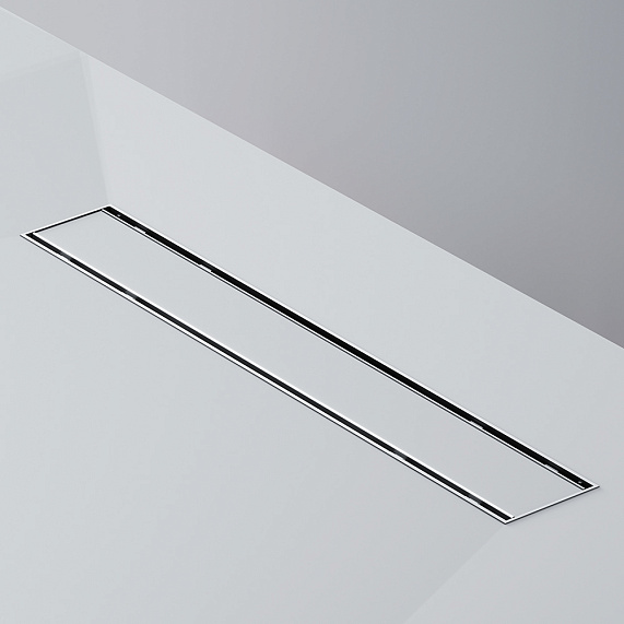 Душевой трап (лоток) 50 AM.PM PrimeFlow W02SC-U11-050-04SB комбинированный затвор со стальной матовой решеткой под плитку-16