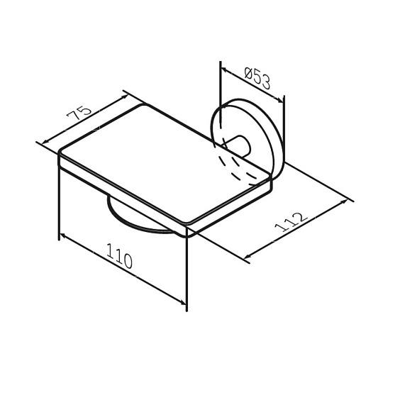 Набор аксессуаров AM.PM X-Joy золото (стакан, крючок, мыльница)-5