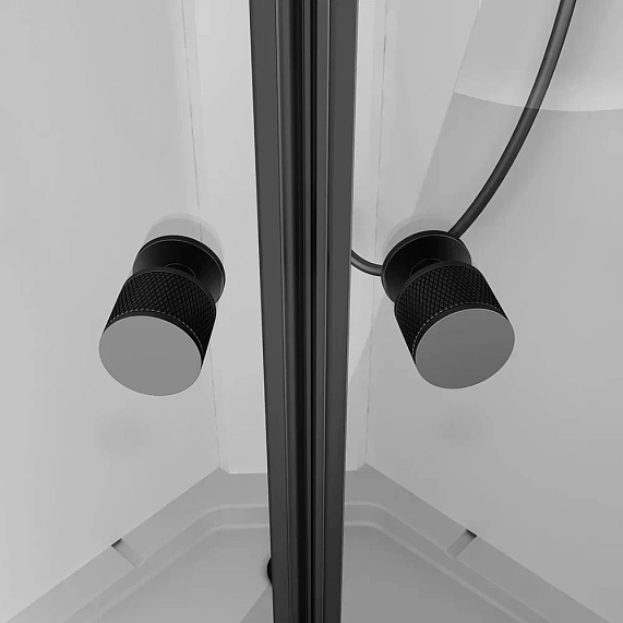 Душевая кабина 90x90 AM.PM X-Joy W94C-401-090BT профиль черный матовый, низкий поддон-2