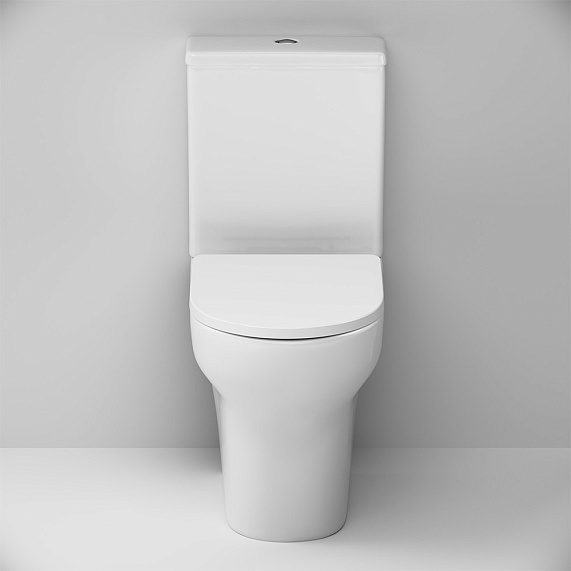 Унитаз-компакт AM.PM Force C9F8600LMSC безободковый с сиденьем микролифт, белый-4