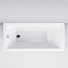 Ванна акриловая 150x70 AM.PM Gem W90A-150-070W-A1 белая глянцевая