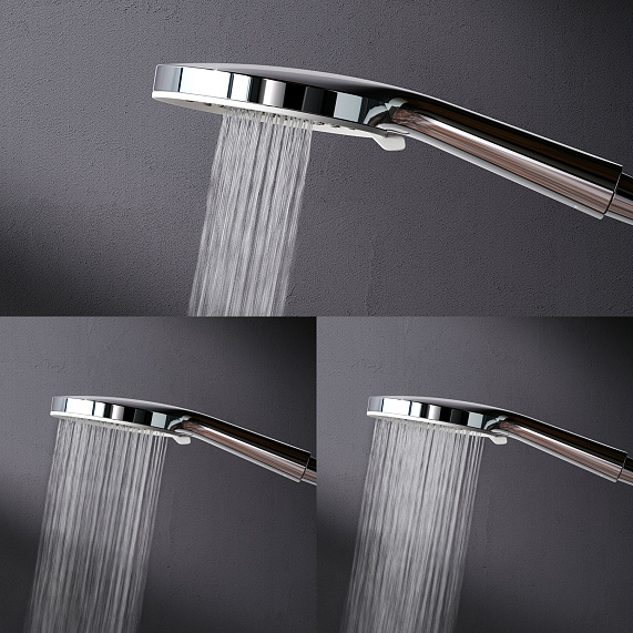 Душевая система AM.PM X-Joy F0785A600 стойка с тропическим душем, смесителем, хром-6