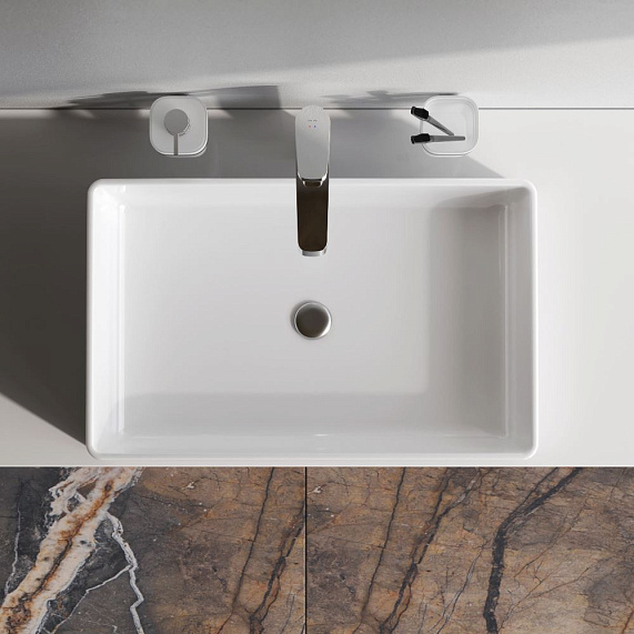 Раковина накладная 60 AM.PM Func M8FWCC10600WG белая-2