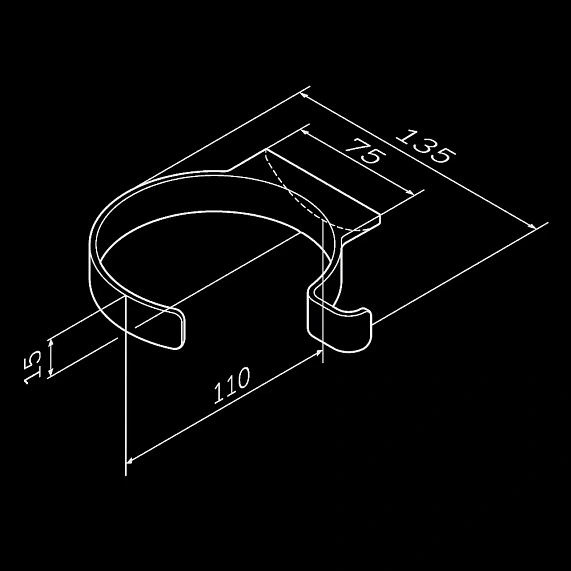 Держатель для фена AM.PM Inspire 2.0 A50A32300 хром-6