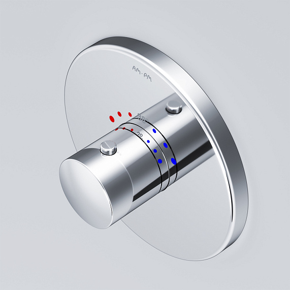 Термостат AM.PM Like F8075500 хром встраиваемый, модуль MultiDock-3