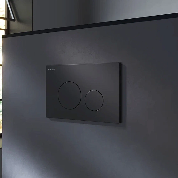 Инсталляция для подвесного унитаза AM.PM Pro I012704.9038 с пневм. клавишей черный матовый-3