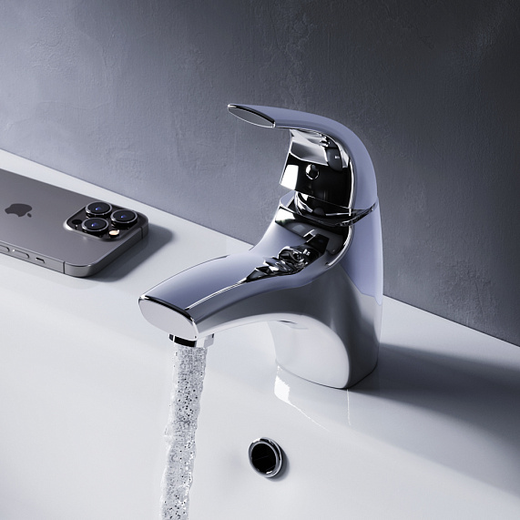 Смеситель для раковины (умывальника) AM.PM Sense F7502100 хром-2