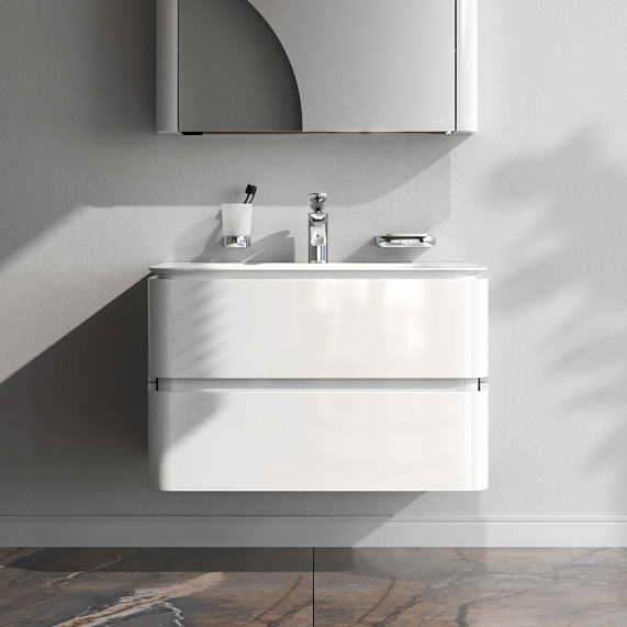 Тумба под раковину 80 AM.PM Sensation M30FHX0802WG белый глянец