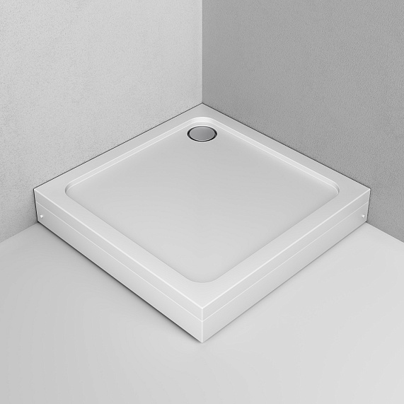 Поддон душевой 90x90 AM.PM Gem W90T-403-090W белый + сифон-2