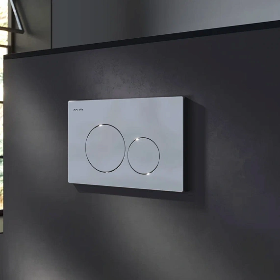 Инсталляция для подвесного унитаза AM.PM Pro I012704.9051 с пневм. клавишей хром-3