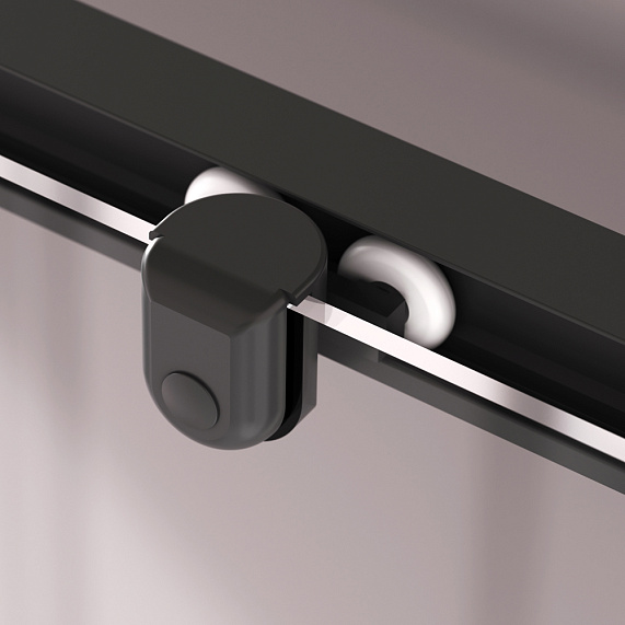 Душевая кабина 120x80 AM.PM Above W9XC-403-12080BT профиль черный матовый, низкий поддон-8