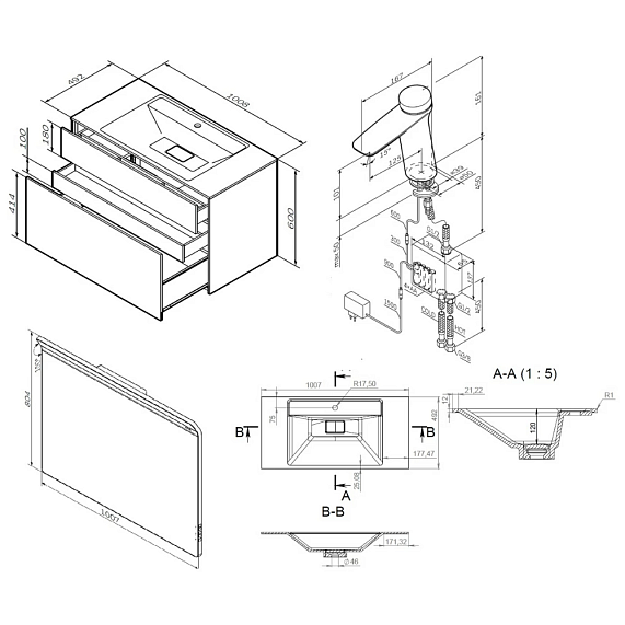Ванная комната AM.PM Inspire 2.0 UK50SD-3