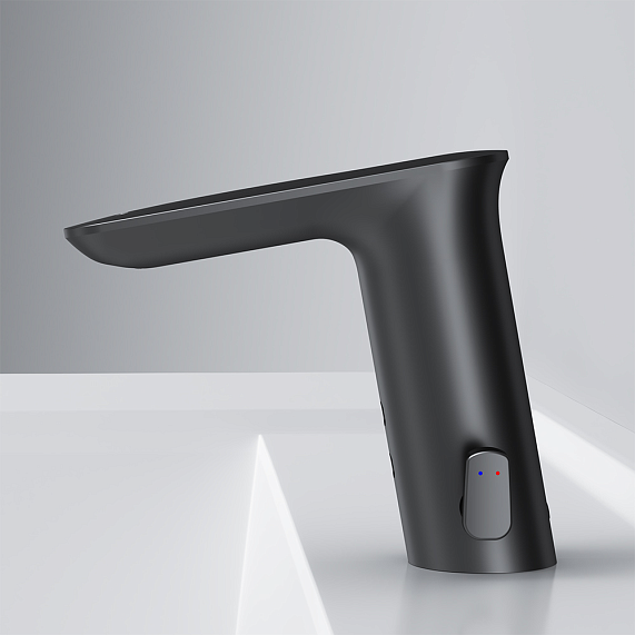 Смеситель для раковины (умывальника) AM.PM Inspire 2.0 F50A02322 сенсорный, черный-2