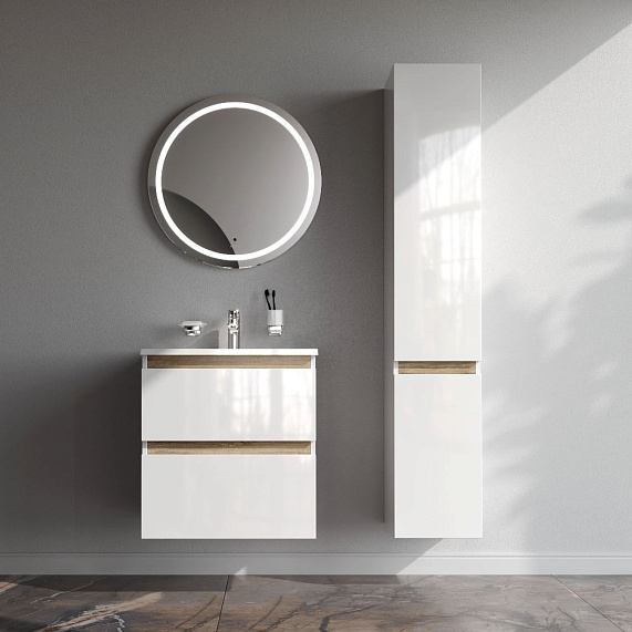 Тумба с раковиной 60 AM.PM X-Joy M85AFHX0602WG подвесная белый глянец-2