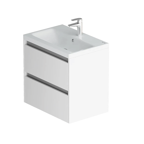 Тумба под раковину 60 AM.PM Pulse M91FHX0602WG подвесная белый глянец