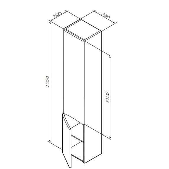Мебель для ванной 65 AM.PM Like подвесная, белый глянец подвесная-2