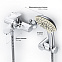 Смеситель для ванны и душа AM.PM Spirit 2.1 F71A15000 душевая лейка, шланг 1750, хром