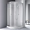 Душевая кабина 100x100 AM.PM X-Joy W94C-401-100MT профиль серебристый, низкий поддон