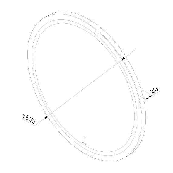 Мебель для ванной 80 AM.PM X-Joy подвесная, белый глянец подвесная-4