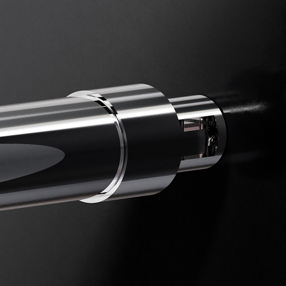 Душевая перегородка 120x195 AM.PM X-Joy W94WI-120-F1-MTE прозрачное стекло, профиль хром-2