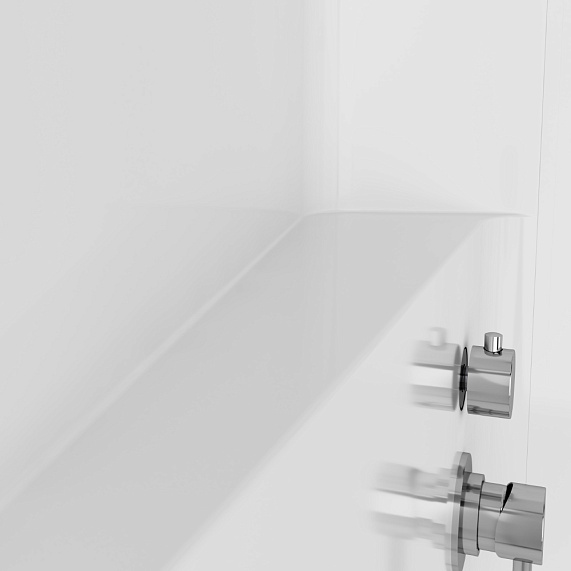 Душевая кабина 90x90 AM.PM Gem W90C-333-090WTA профиль серебристый, низкий поддон-5