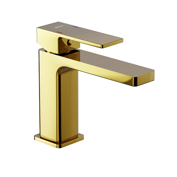 Смеситель для раковины (умывальника) Damixa Gala 530210600 золото-2