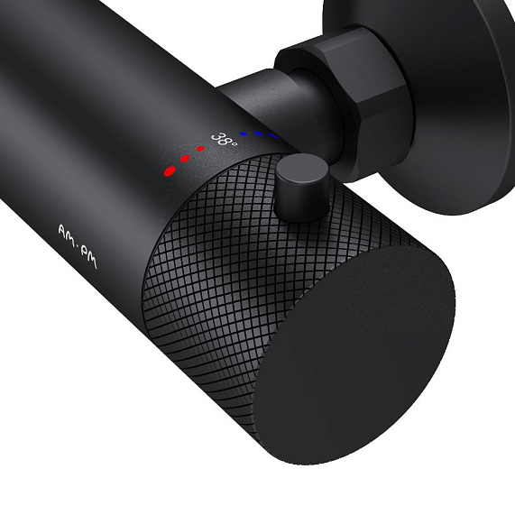 Смеситель для душа AM.PM Libre F6040022 термостат, черный-9