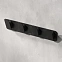 Крючки для полотенец AM.PM Inspire 2.0 A50A35922 черный, 4 шт на планке