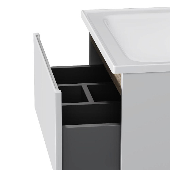 Тумба с раковиной 60 AM.PM X-Joy M85AFHX0602WG подвесная белый глянец-4