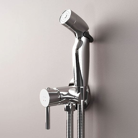 Гигиенический душ со смесителем AM.PM Above F0H9X000 хром встраиваемый-3