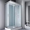 Душевая кабина 120x80 AM.PM Gem W90C-404-12080MT профиль серебристый, низкий поддон